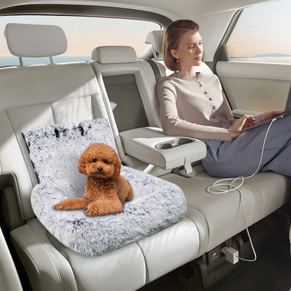 CozyPaw-Dog Car Seat with Cushion