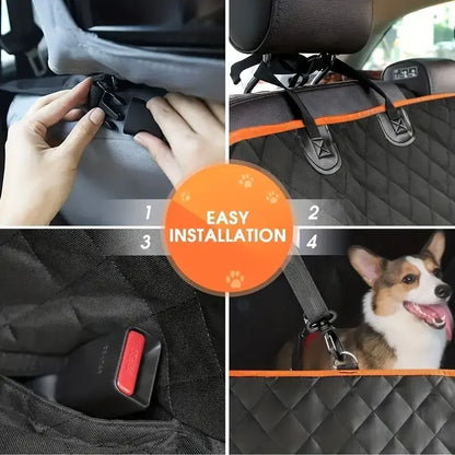 CozyPaw-Waterproof Dog Car Seat Cover