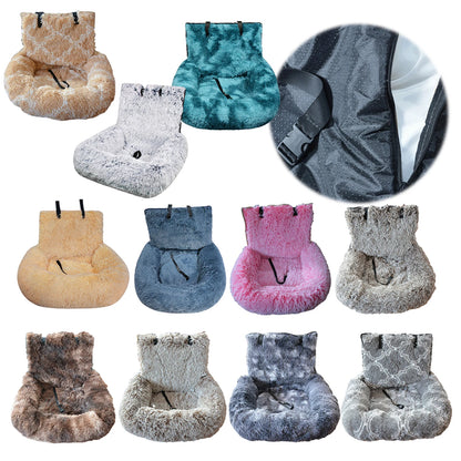 CozyPaw-Dog Car Seat with Cushion