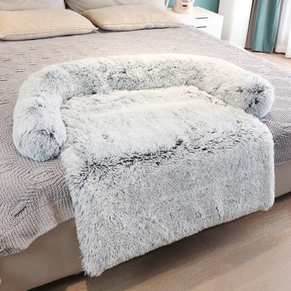 CozyPaw-Calming Pet Sofa Bed Cover