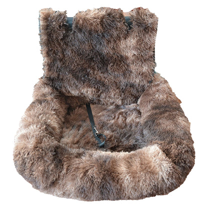 CozyPaw-Dog Car Seat with Cushion