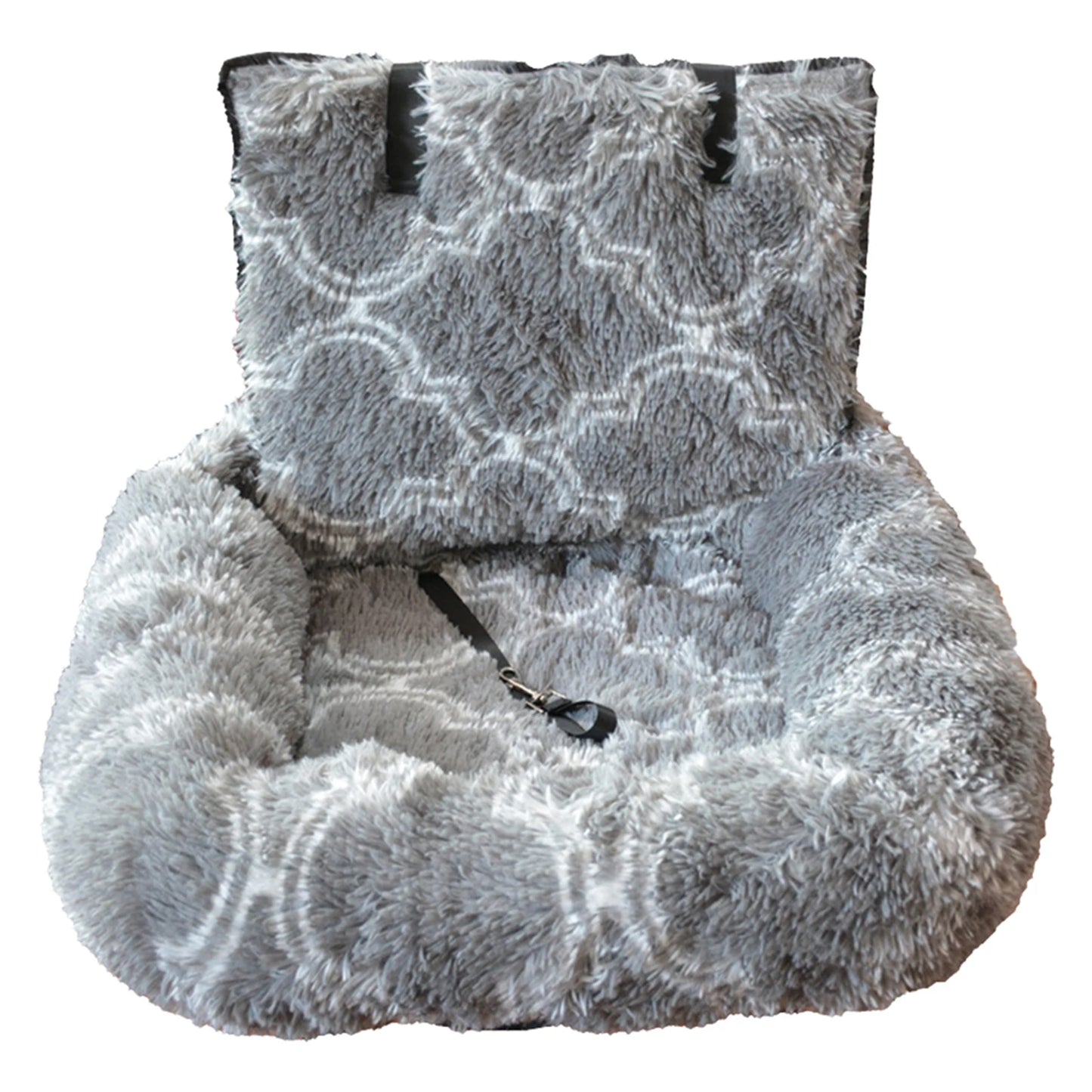 CozyPaw-Dog Car Seat with Cushion