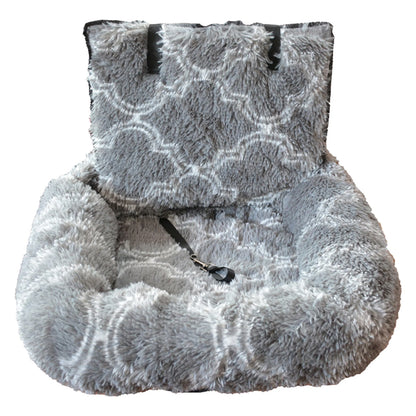 CozyPaw-Dog Car Seat with Cushion