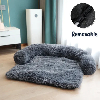 CozyPaw-Calming Pet Sofa Bed Cover