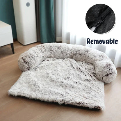 CozyPaw-Calming Pet Sofa Bed Cover